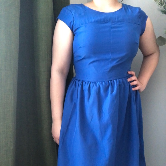 Royal Blue Dress - Picture 3 of 5